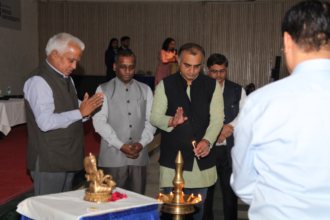 Dr. P. Kanagasabapathi at Indus University (4)