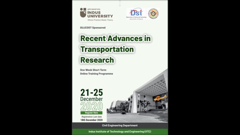 Recent Advances in Transportation Research (1)