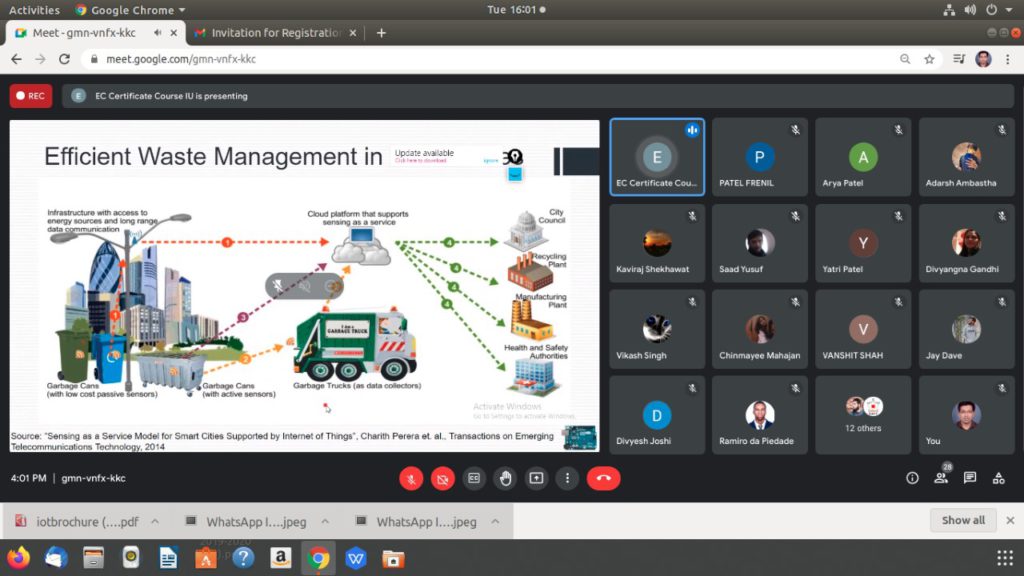 Certificate Course on Internet of Things (4)