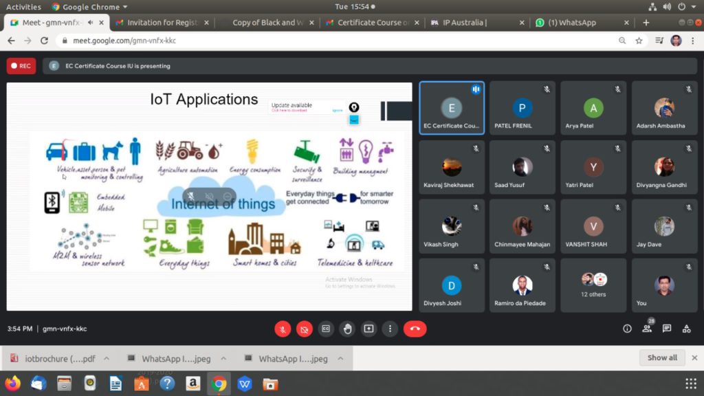 Certificate Course on Internet of Things (6)