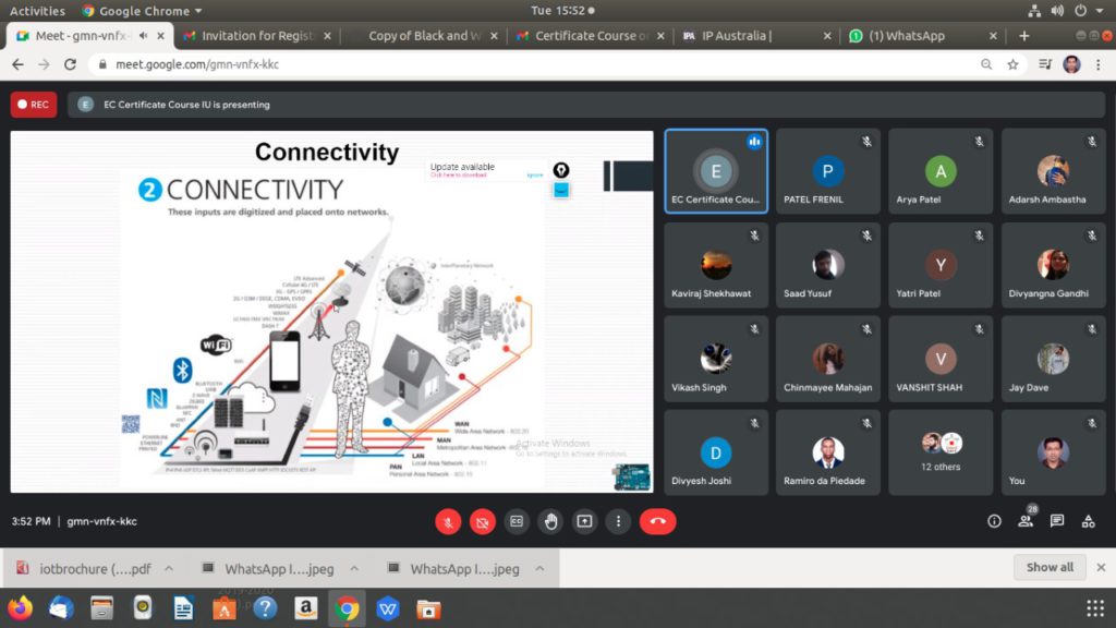 Certificate Course on Internet of Things (7)