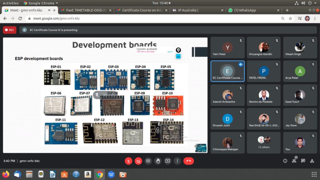 Certificate Course on Internet of Things (8)