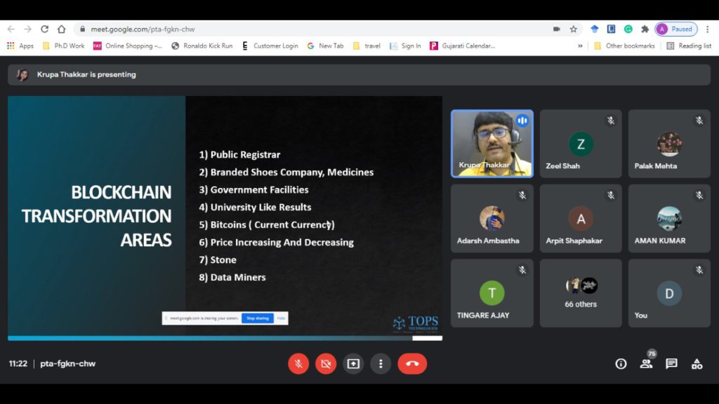 webinar on Blockchain technology (2)