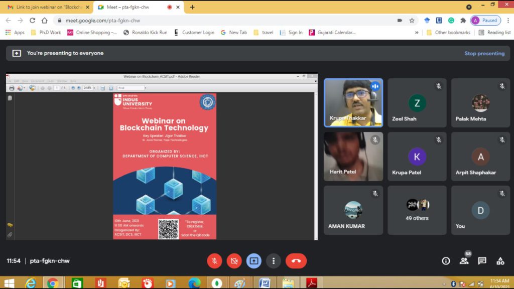 webinar on Blockchain technology (4)