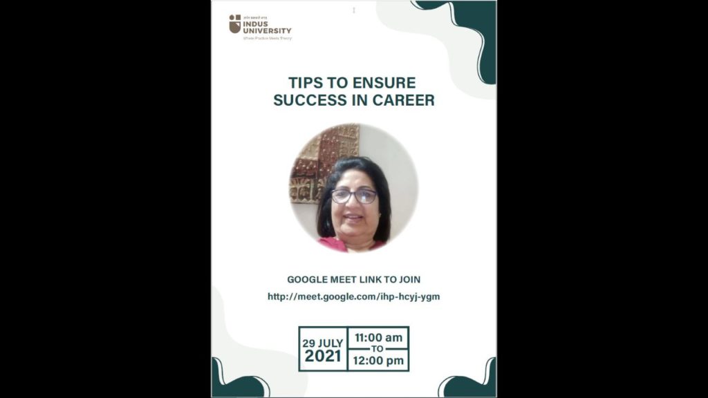 TIPS TO ENSURE SUCCESS IN CAREER