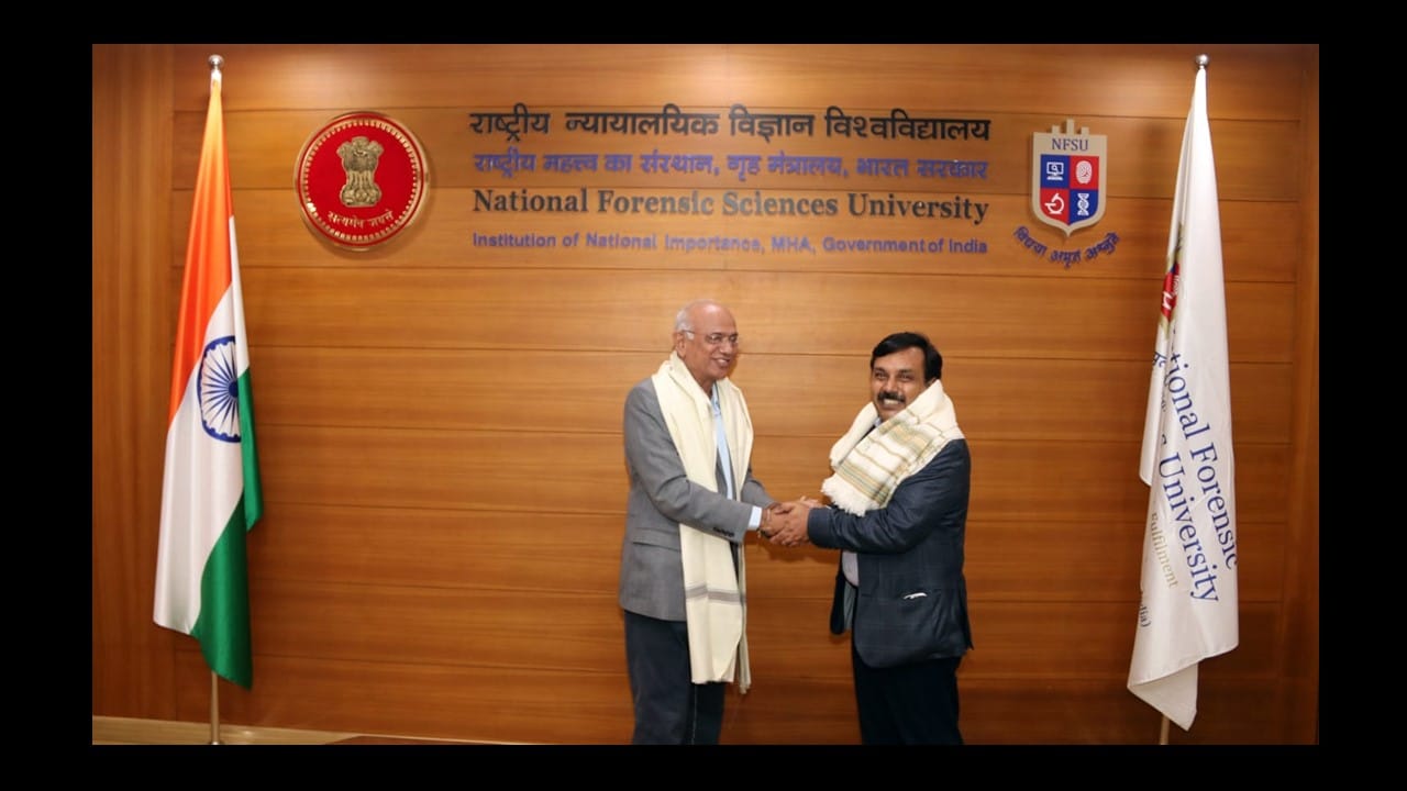 WMoU Signing ceremony with National Forensic Science University (NFSU) Gandhinagar (5)