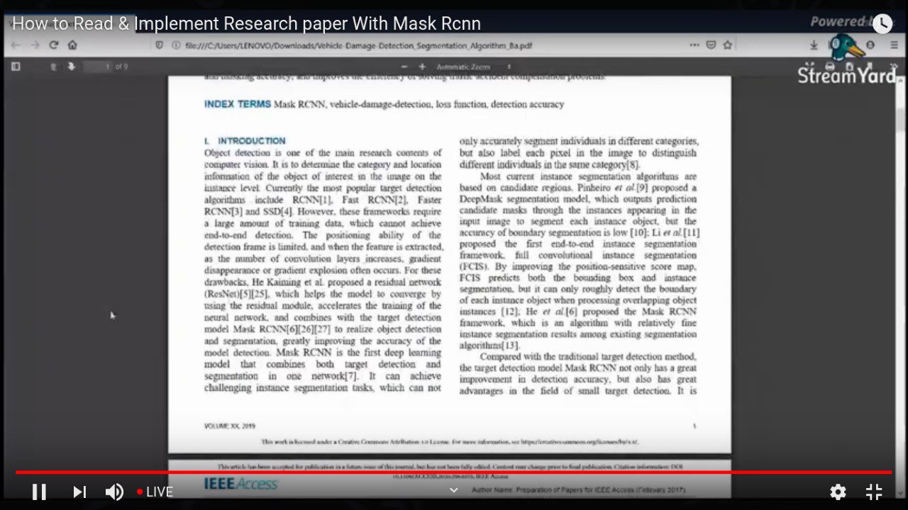 How to read and implement research papers” 25 july 2020 (3)