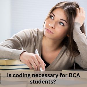 Is coding necessary for BCA students