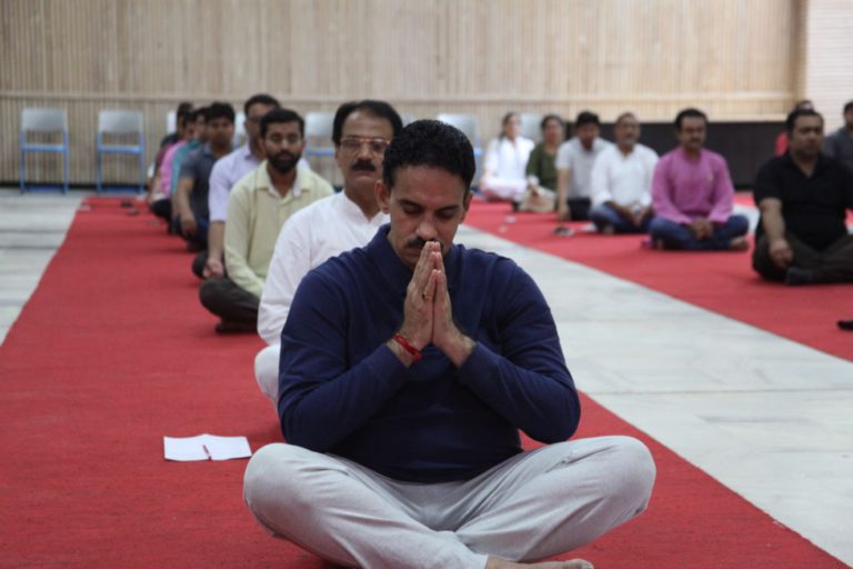 Meditation session Indus University (11)