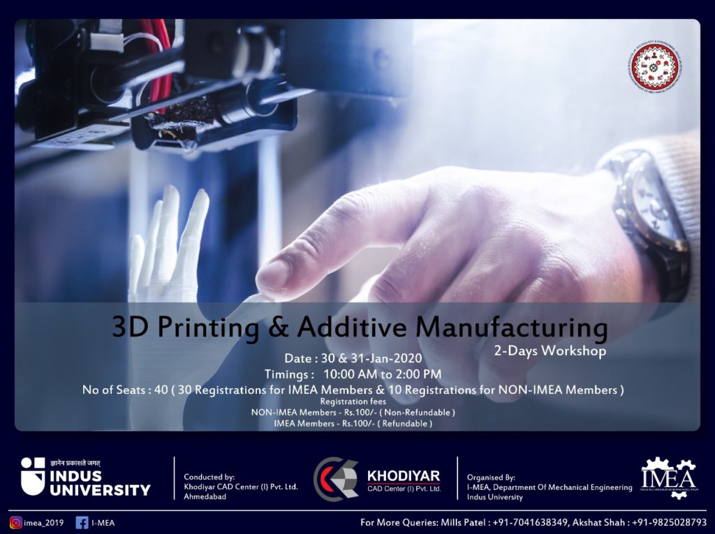 3D Printing & Additive Manufacturing_30-31 Jan 2020
