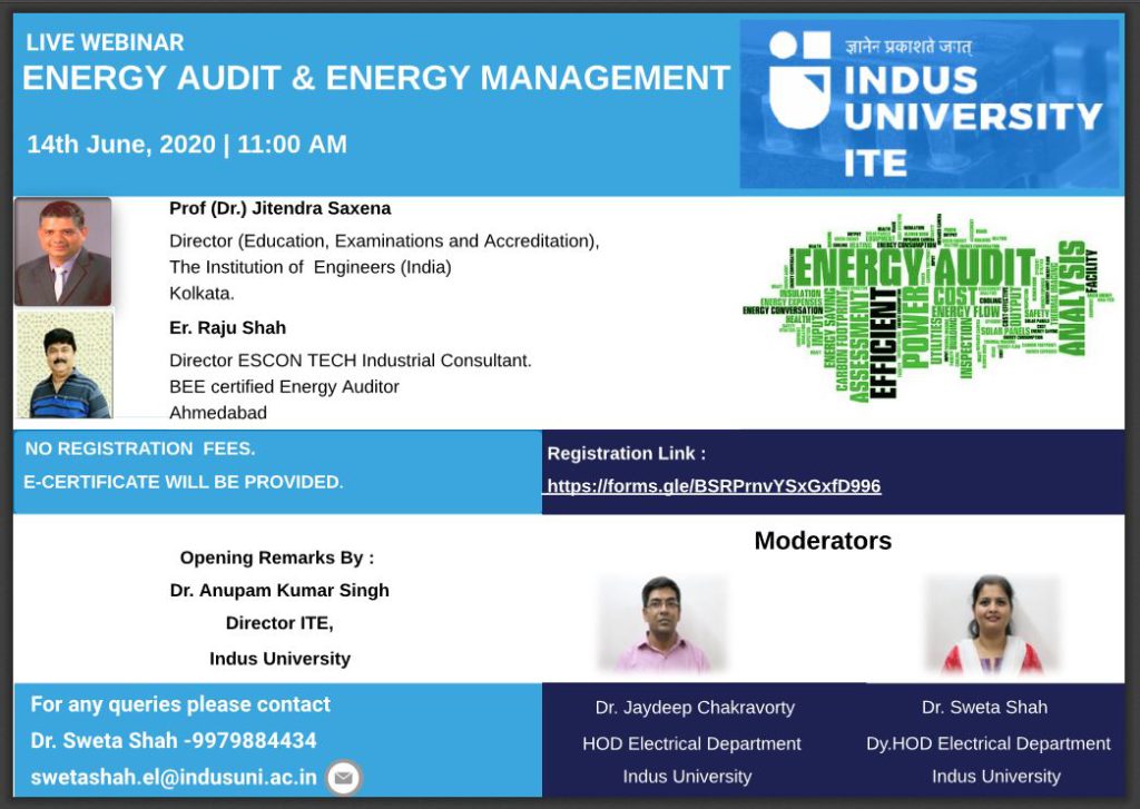 Webincar Energy Audit and Energy Management