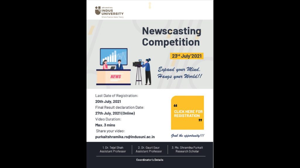 News Casting Competition'